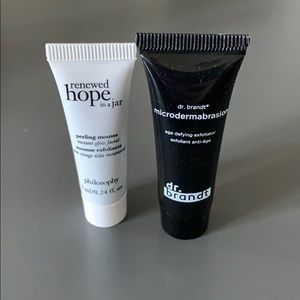 SET OF 2 FACE PEEL SAMPLES (HIGH END)